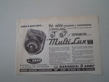 Advertising pubblicità 1958 usato  Salerno