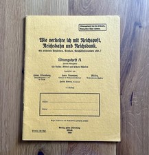 übungsheft 1942 verkehre gebraucht kaufen  Pressig