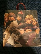 Rara sacola de compras vintage Abercrombie & Fitch 15 x 14 x 6.     Tem um furo., usado comprar usado  Enviando para Brazil