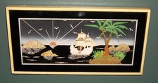Vintage framed glass for sale  Fredericksburg
