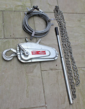 Tractel tirfor 750kg for sale  BOGNOR REGIS