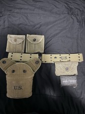 Wwii belt canteen for sale  Harwood