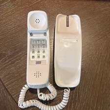 Telefone vintage retrô bege Pac Tel botão caminhada/desk não testado (caixa 2) comprar usado  Enviando para Brazil