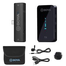 Microfone BOYA sem fio, XM6-S5 USB C microfone com clipe sem fio  comprar usado  Enviando para Brazil