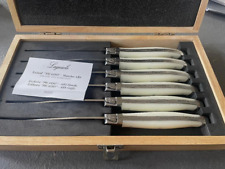 Steakmesserset laguiole picass gebraucht kaufen  Düsseldorf