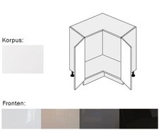 Eckunterschrank 90x90cm perlwe gebraucht kaufen  Rostock