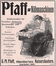 Pfaff nähmaschinen kaiserslau gebraucht kaufen  Deutschland