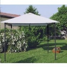 Gazebo quadrato ecru usato  Visone