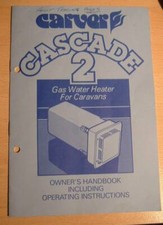 Carver cascade owner for sale  STIRLING