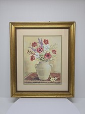 Framed print flower for sale  Cary