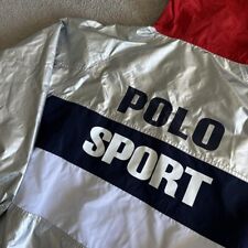 JAQUETA POLO ESPORTIVA PRATA METÁLICA EDIÇÃO LIMITADA RALPH LAUREN comprar usado  Enviando para Brazil