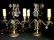 Paire lampe girandole d'occasion  France
