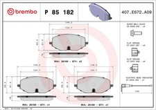 Brembo 182x kit usato  Casapesenna