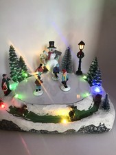 Christmas village skating for sale  Atwater