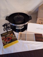 Máquina de fondue automática elétrica vintage retrô Presto modelo PE11A com garfos comprar usado  Enviando para Brazil