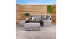 Rattan corner lounge for sale  LOUGHBOROUGH