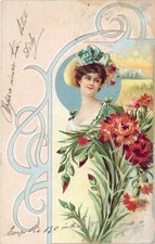 Lotto cartoline artistiche usato  Torino