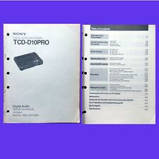 Sony tcd d10pro usato  Roma