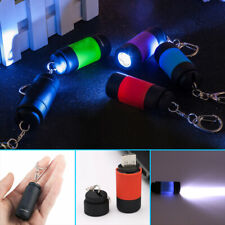 1x Lanterna LED recarregável USB LED lanterna tocha bolso chaveiro acessórios comprar usado  Enviando para Brazil