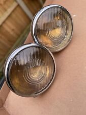 Vintage headlamps lucas for sale  IPSWICH