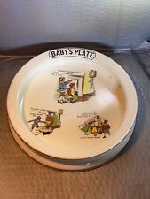 Vintage baby plate for sale  SOUTHEND-ON-SEA