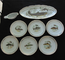 Service poisson porcelaine d'occasion  Bassillac
