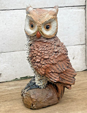 Colourful owl statue for sale  BIGGLESWADE