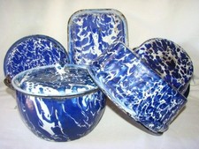Antique lot graniteware for sale  San Jose