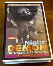 Night Demon (PAL) VHS Tape Used Horror Nightmare Cinema International Release, usado comprar usado  Enviando para Brazil