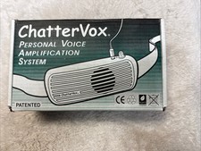 Amplificador de voz ChatterVox alto-falante fala conversa vox fone de ouvido microfone comprar usado  Enviando para Brazil