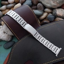 Pulseira de relógio JB Champion 22mm 20mm 19mm link sólido aço inoxidável anos 1960-70 não usada comprar usado Pulseira de relógio JB Champion 22mm 20mm 19mm link sólido aço inoxidável anos 1960-70 não usada comprar usado  Enviando para Brazil