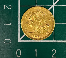 1893 gold half for sale  WOKINGHAM