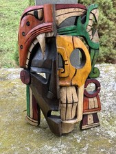 Aztec mask carved for sale  Kennett Square