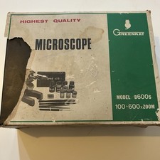 Greenkat vintage microscope for sale  PORTSMOUTH