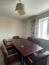 Hardwood dining table for sale  SWINDON