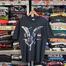 CAMISETA VINTAGE 2001 SLIPKNOT IOWA ÁLBUM BANDA PROMOCIONAL TAMANHO GRANDE NU METAL ROCK comprar usado  Enviando para Brazil