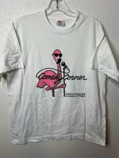 Camisa de canto vintage comédia stand up club flamingo tamanho XL comprar usado  Enviando para Brazil
