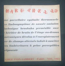 Baruchello chez yvon usato  Milano