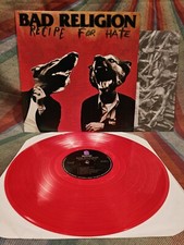 Receita de Bad Religion para disco de vinil vermelho ódio LP epitáfio punk comprar usado  Enviando para Brazil