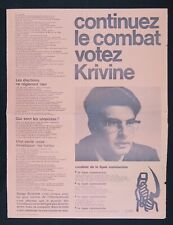 Affiche originale continuez d'occasion  Nantes-