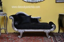 Dormeuse divano argentato usato  Roma