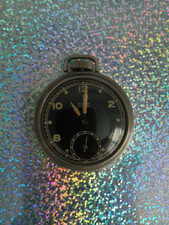 RELÓGIO DE BOLSO VINTAGE WESTCLOX POCKET BEN MOSTRADOR PRETO... FUNCIONA comprar usado  Enviando para Brazil