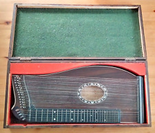 Antique concert zither for sale  REDDITCH