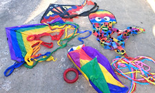 Lot nylon kites for sale  Weatherford