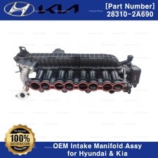 Coletor de admissão genuíno 283102A690 OEM conjunto para Hyundai Sonata I30 Tucson Kia, usado comprar usado  Enviando para Brazil