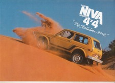 1983 LADA NIVA 4x4 Pasta Folheto Australiano "The Russian One" VAZ-2121 comprar usado  Enviando para Brazil