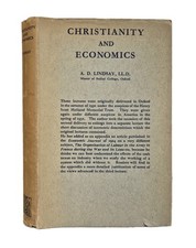 Christianity And Economics By A.D. LINDSAY 1933 1st Ed. Macmillan comprar usado  Enviando para Brazil