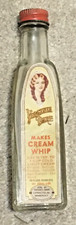 Garrafa de vidro vintage c1920's Virginia Dare vazia "faz chicote de creme" com etiqueta de papel comprar usado  Enviando para Brazil