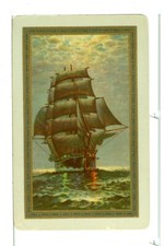 Cartão de baralho vintage único EUA Nome estreito "No mar" AT-2-1 C comprar usado  Enviando para Brazil