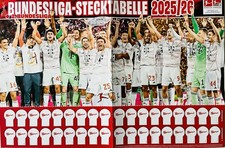 Bundesliga stecktabelle tabell gebraucht kaufen  Emsdetten